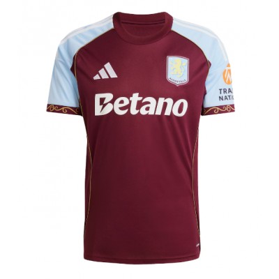 Aston Villa Hemmatröja Herr 2025/26 Kortärmad Fotbollströja