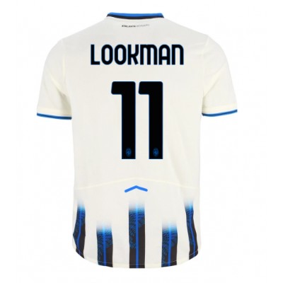Atalanta BC 2025/26 Bortatröja Herr Ademola Lookman #11 Kortärmad Fotbollströja 1 Atalanta BC 2025/26 Bortatröja Herr Ademola Lookman #11 Kortärmad Fotbollströja