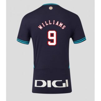 Athletic Bilbao 2025/26 Bortatröja Herr Iñaki Williams #9 Kortärmad Fotbollströja
