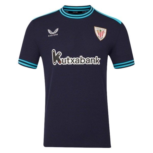 Athletic Bilbao 2025/26 Bortatröja Herr Kortärmad Fotbollströja