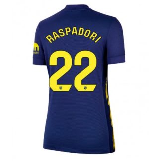 Atlético Madrid 2025-26 Bortatröja Dam Giacomo Raspadori #22 Kortärmad