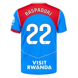 Atlético Madrid 2025-26 Tredjetröja Herr Giacomo Raspadori #22 Kortärmad
