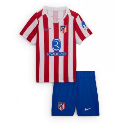Atlético Madrid Barn Hemmaställ 2025/26 Tröja + Shorts