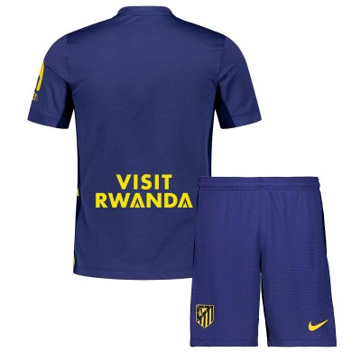 Atlético Madrid Bortaställ 2025/26 Barn Kortärmad Fotbollströja + Shorts 2 Atlético Madrid Bortaställ 2025/26 Barn Kortärmad Fotbollströja + Shorts-1