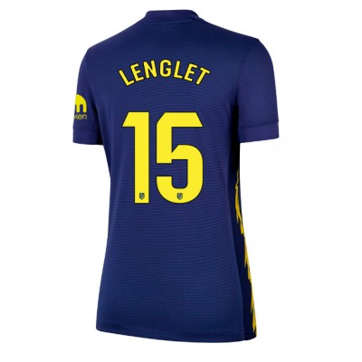 Atlético Madrid Bortatröja 2025/26 Dam Clément Lenglet #15 Kortärmad