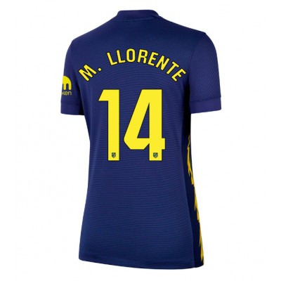 Atlético Madrid Bortatröja 2025/26 Dam Marcos Llorente #14 Kortärmad