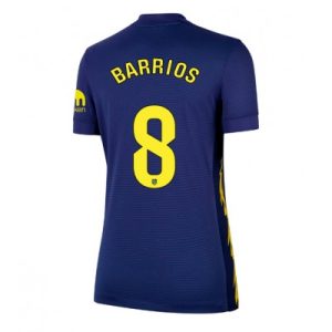 Atlético Madrid Bortatröja 2025/26 Dam Pablo Barrios #8 Kortärmad