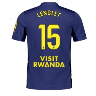 Atlético Madrid Bortatröja 2025/26 Herr Clément Lenglet #15 Kortärmad