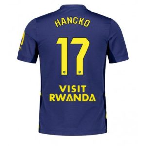 Atlético Madrid Bortatröja 2025/26 Herr Dávid Hancko #17 Kortärmad