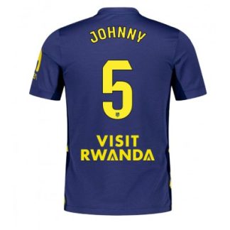 Atlético Madrid Bortatröja 2025/26 Herr Johnny Cardoso #5 Kortärmad