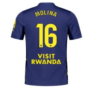 Atlético Madrid Bortatröja 2025/26 Herr Nahuel Molina #16 Kortärmad