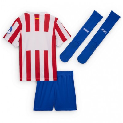 Atlético Madrid Hemmaställ 2025/26 Barn Kortärmad Fotbollströja + Shorts 2 Atlético Madrid Hemmaställ 2025/26 Barn Kortärmad Fotbollströja + Shorts-1