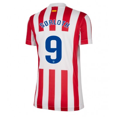 Atlético Madrid Hemmatröja 2025/26 Dam Alexander Sørloth #9 Kortärmad