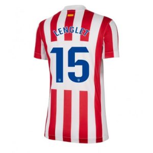 Atlético Madrid Hemmatröja 2025/26 Dam Clément Lenglet #15 Kortärmad