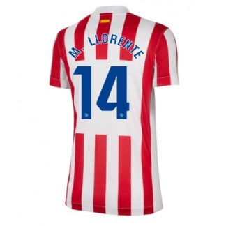 Atlético Madrid Hemmatröja 2025/26 Dam Marcos Llorente #14 Kortärmad