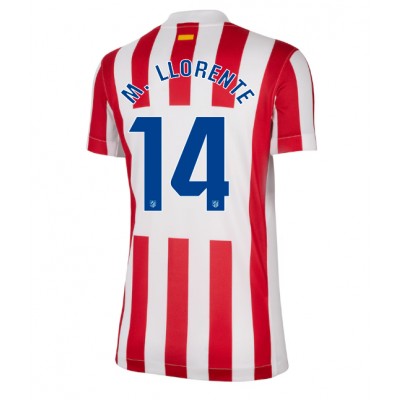 Atlético Madrid Hemmatröja 2025/26 Dam Marcos Llorente #14 Kortärmad Atlético Madrid Hemmatröja 2025/26 Dam Marcos Llorente #14 Kortärmad