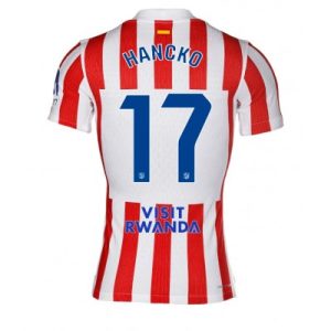 Atlético Madrid Hemmatröja 2025/26 Herr Dávid Hancko #17 Kortärmad