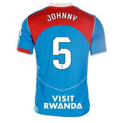 Atlético Madrid Tredjetröja 2025/26 Dam Johnny Cardoso #5 Kortärmad 1 Atlético Madrid Tredjetröja 2025/26 Dam Johnny Cardoso #5 Kortärmad