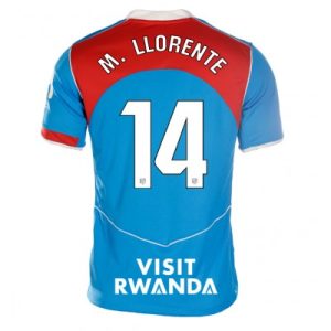 Atlético Madrid Tredjetröja 2025/26 Dam Marcos Llorente #14 Kortärmad