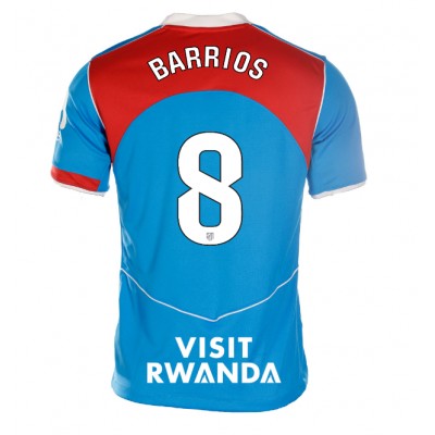 Atlético Madrid Tredjetröja 2025/26 Dam Pablo Barrios #8 Kortärmad