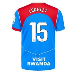 Atlético Madrid Tredjetröja 2025/26 Herr Clément Lenglet #15 Kortärmad