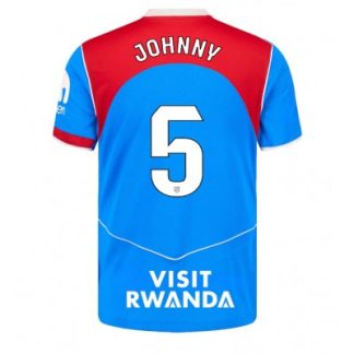 Atlético Madrid Tredjetröja 2025/26 Herr Johnny Cardoso #5 Kortärmad