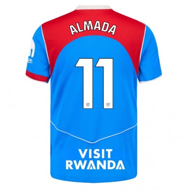 Atlético Madrid Tredjetröja 2025/26 Herr Thiago Almada #11 Kortärmad 1 Atlético Madrid Tredjetröja 2025/26 Herr Thiago Almada #11 Kortärmad