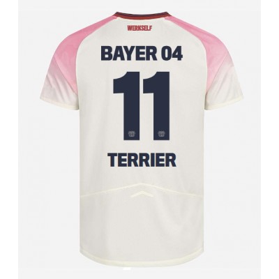 Bayer 04 Leverkusen Bortatröja 2025–26 Herr Martin Terrier #11 Kortärmad Fotbollströja 1 Bayer 04 Leverkusen Bortatröja 2025–26 Herr Martin Terrier #11 Kortärmad Fotbollströja