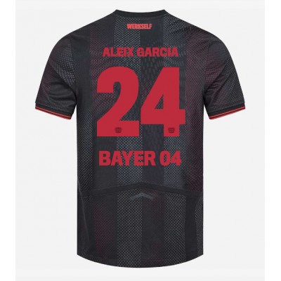 Bayer 04 Leverkusen Hemmatröja 2025–26 Herr Aleix Garcia #24 Kortärmad Fotbollströja 1 Bayer 04 Leverkusen Hemmatröja 2025–26 Herr Aleix Garcia #24 Kortärmad Fotbollströja