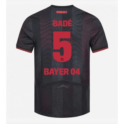 Bayer 04 Leverkusen Hemmatröja 2025–26 Herr Loïc Badé #5 Kortärmad Fotbollströja 1 Bayer 04 Leverkusen Hemmatröja 2025–26 Herr Loïc Badé #5 Kortärmad Fotbollströja