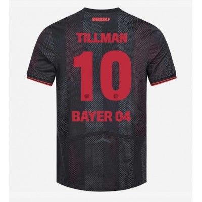 Bayer 04 Leverkusen Hemmatröja 2025–26 Herr Malik Tillman #10 Kortärmad Fotbollströja 1 Bayer 04 Leverkusen Hemmatröja 2025–26 Herr Malik Tillman #10 Kortärmad Fotbollströja