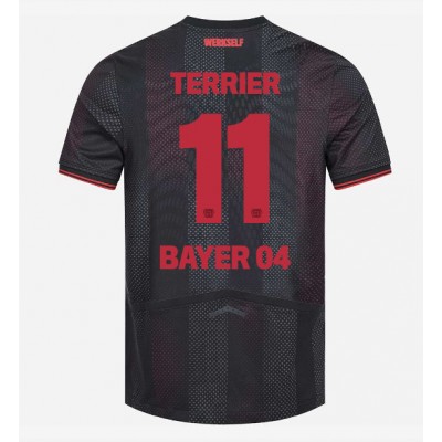 Bayer 04 Leverkusen Hemmatröja 2025–26 Herr Martin Terrier #11 Kortärmad Fotbollströja 1 Bayer 04 Leverkusen Hemmatröja 2025–26 Herr Martin Terrier #11 Kortärmad Fotbollströja