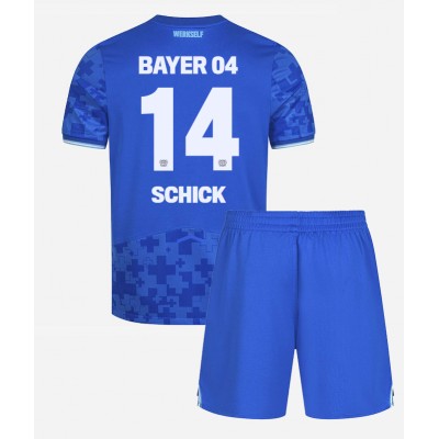 Bayer 04 Leverkusen Tredjetröja 2025–26 Barn Set – Patrik Schick #14 Kortärmad Fotbollströja med Shorts 1 Bayer 04 Leverkusen Tredjetröja 2025–26 Barn Set – Patrik Schick #14 Kortärmad Fotbollströja med Shorts