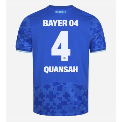 Bayer 04 Leverkusen Tredjetröja 2025–26 Herr Jarell Quansah #4 Kortärmad Fotbollströja 1 Bayer 04 Leverkusen Tredjetröja 2025–26 Herr Jarell Quansah #4 Kortärmad Fotbollströja