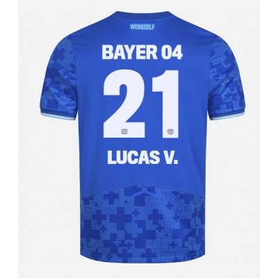 Bayer 04 Leverkusen Tredjetröja 2025–26 Herr Lucas Vázquez #21 Kortärmad Fotbollströja 1 Bayer 04 Leverkusen Tredjetröja 2025–26 Herr Lucas Vázquez #21 Kortärmad Fotbollströja