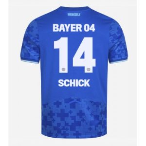 Bayer 04 Leverkusen Tredjetröja 2025–26 Herr Patrik Schick #14 Kortärmad Fotbollströja