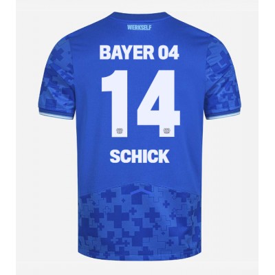 Bayer 04 Leverkusen Tredjetröja 2025–26 Herr Patrik Schick #14 Kortärmad Fotbollströja