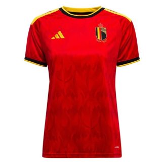 Belgien Dam Hemmatröja VM 2026 Kortärmad Fotbollströja