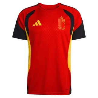 Belgien Träningströja Herr Röd Fotboll VM 2026 Kortärmad Fotbollströja