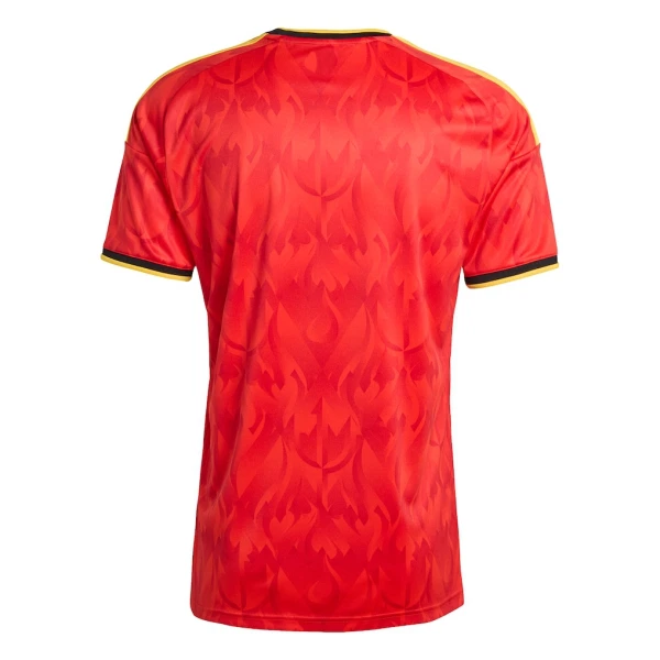 Belgien Hemmatröja VM 2026 Herr Röd Kortärmad Fotbollströja 2 Belgien VM 2026 Hemmatröja HerrKortärmad Fotbollströja