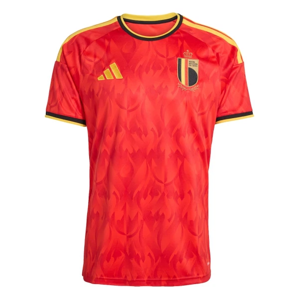 Belgien Hemmatröja VM 2026 Herr Röd Kortärmad Fotbollströja 1 Belgien VM 2026 Hemmatröja HerrKortärmad Fotbollströja