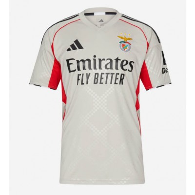 Benfica Bortatröja 2025/26 Kortärmad Fotbollströja