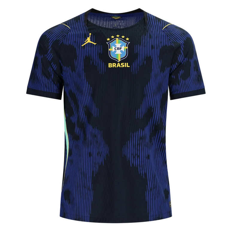 Brasilien VM 2026 Bortatröja Herr Kortärmad Fotbollströja