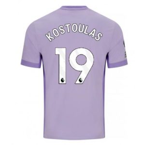 Brighton & Hove Albion Bortatröja 2025–26 Herr Charalampos Kostoulas #19 Kortärmad Fotbollströja