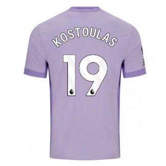 Brighton & Hove Albion Bortatröja 2025–26 Herr Charalampos Kostoulas #19 Kortärmad Fotbollströja