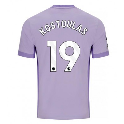 Brighton & Hove Albion Bortatröja 2025–26 Herr Charalampos Kostoulas #19 Kortärmad Fotbollströja Brighton & Hove Albion Bortatröja 2025–26 Herr Charalampos Kostoulas #19 Kortärmad Fotbollströja