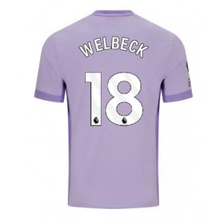 Brighton & Hove Albion Bortatröja 2025–26 Herr Danny Welbeck #18 Kortärmad Fotbollströja