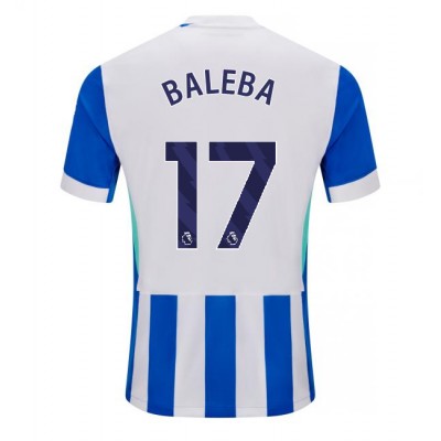 Brighton & Hove Albion Hemmatröja 2025–26 Herr Carlos Baleba #17 Kortärmad Fotbollströja 1 Brighton & Hove Albion Hemmatröja 2025–26 Herr Carlos Baleba #17 Kortärmad Fotbollströja