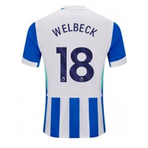 Brighton & Hove Albion Hemmatröja 2025–26 Herr Danny Welbeck #18 Kortärmad Fotbollströja