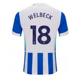 Brighton & Hove Albion Hemmatröja 2025–26 Herr Danny Welbeck #18 Kortärmad Fotbollströja